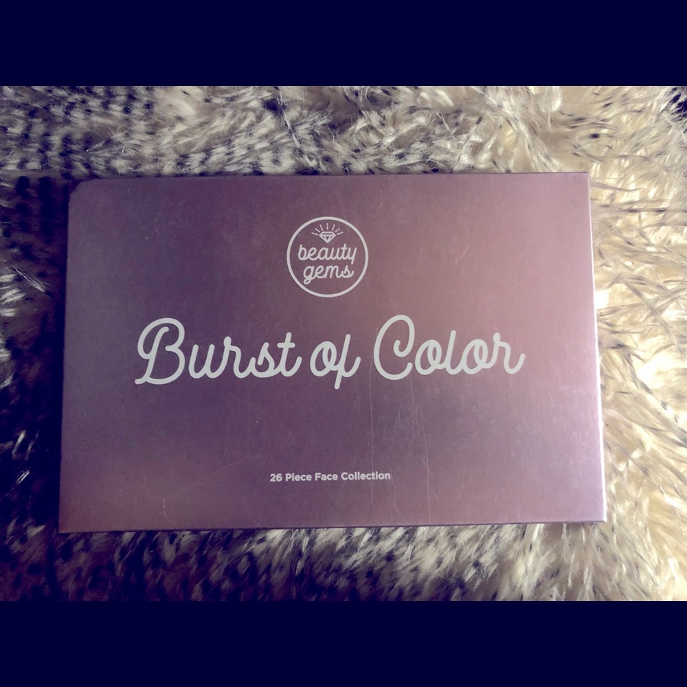Burst of color, Beauty gems. It has 26 piece face collection